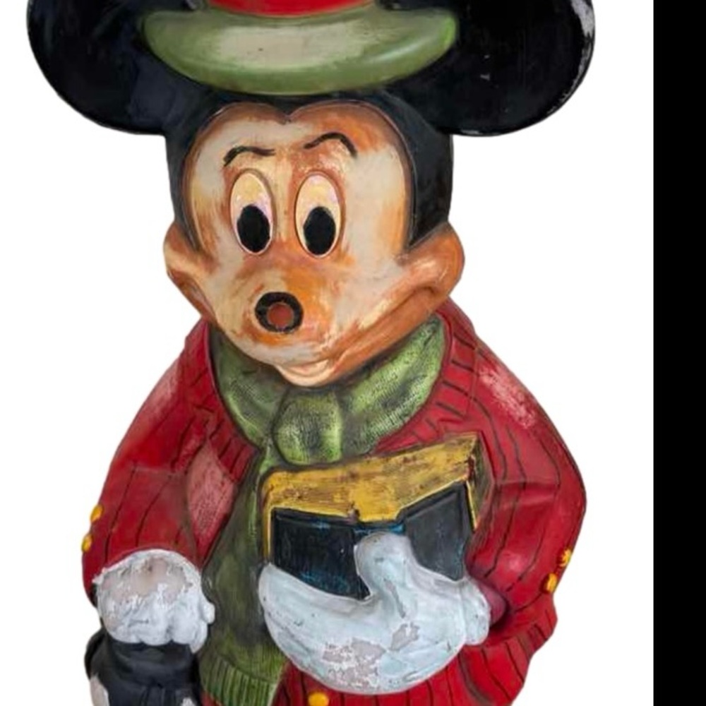 Charming Mickey Mouse Holiday Figurine